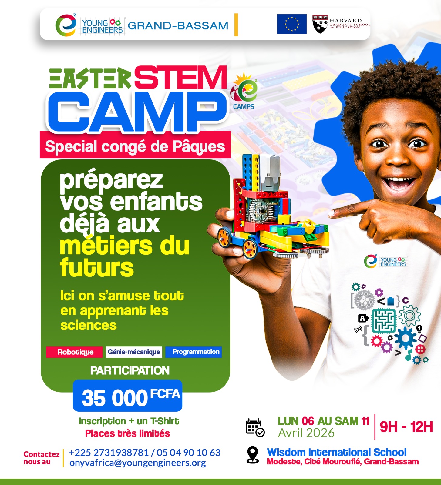 Easter CODING CAMP – Congés de Pâques